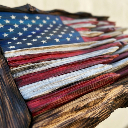 The Freedom Carved Flag