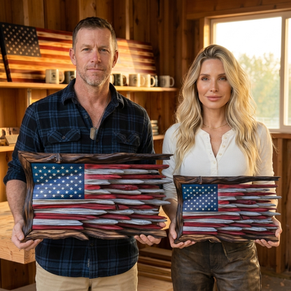 The Freedom Carved Flag
